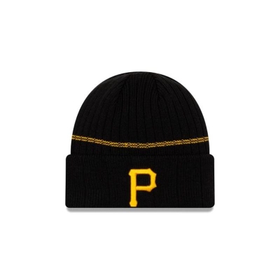 Pittsburgh Pirates Gorra | New Era MLB Sport Knit Beanie Mexico - Negros